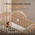 HAODINGMAI Adult,21Soothing White Noise Machine,Portable Sound Machine for Baby Sound,Auto-Off Timer,Noise Canceling