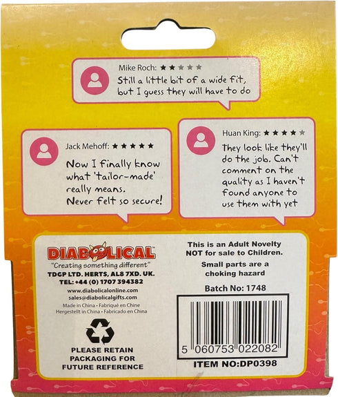 Small Pecker Condoms - Novelty Adult Item