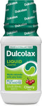 Dulcolax Liquid Laxative, Stimulant-Free, Comfortable Relief, Cherry Flavor, 12 oz