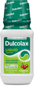 Dulcolax Liquid Laxative, Stimulant-Free, Comfortable Relief, Cherry Flavor, 12 oz
