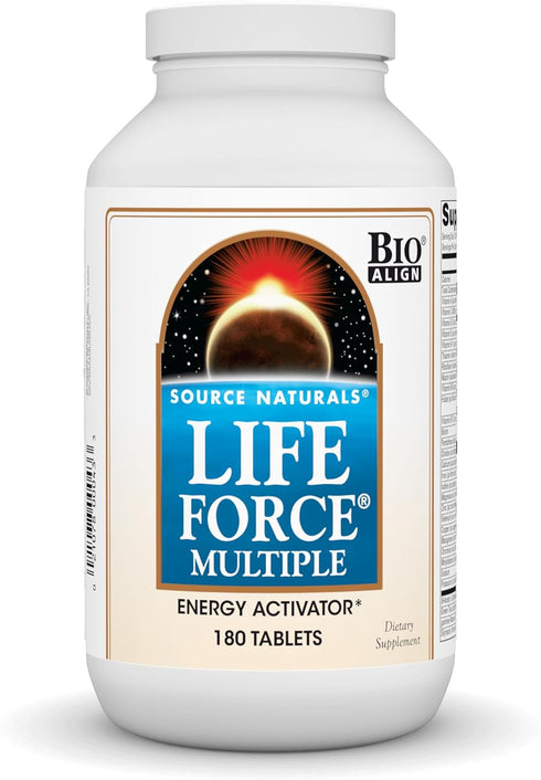 Source Naturals Life Force Multiple - Energy Activator, 180 Tablets