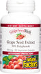 Natural Factors GrapeSeedRich Grape Seed Extract, 90 Capsules for Antioxidant Support