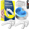GOYO Slim FIT Pack of 4 Mouth Guard for Clenching Teeth at Night, Thermo Checker & Dental Case, Custom-Fit Bruxism Guard