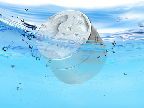 Portable Daily Pill Case, Heavy Duty Aluminium Alloy Round Pill Box, Waterproof Travel Pill Organizer