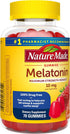Nature Made Melatonin Gummies 10mg, Maximum Strength Sleep Aid for Adults, 70 Count, 100% Drug Free