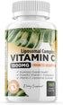 High Dose Vitamin C 1500mg Liposomal C Complex Supplement with Sunflower Lecithin - 180 Capsules
