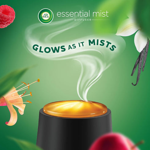 Air Wick Essential Mist Diffuser, 1ct, Essential Oils Air Freshener Diffuser