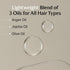 LA'DOR Nourishing Morocco Argan Hair Oil - Hydrating Anti-frizz Leave-in Serum with Jojoba Oil for Thinning Hair