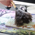Natural Gray Ostrich Feather Duster, 2 Packs, Smart and Soft Cleaner for Blinds, Kitchen, Office