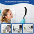 WANTO 7Pcs Crevice Cleaning Brush, Multifunctional Cleaning Brush Scrub Brush,Toilet Brush,Used in Narrow Corner Tight