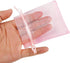 100Pcs Pink Organza Bags, 3x4 inch Small Mesh Gift Bags, Drawstring Baby Shower Favor Bag for Jewelry