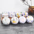 Rarapop 12 Pack Mini Round Reusable Candle Tin Jars with Lids, 20ml Cartoon Travel Empty Container for Lip Balm, Salve,