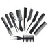 Magic 10 Piece Professional Styling Comb Set in Black