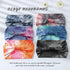 Olbye Wide Headbands Women Knotted Headband Non Slip Elastic Hair Bands Tie Dye Turban Head Wraps Workout Yoga Sports Sweatbands Boho Headbands for Women Fashion Hair Accessories Pack of 6 (Boho)