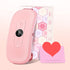 Portable Electric Heating Pad for Period Cramps, 30 to 60 Minutes Timer, 6 Heat Levels, Menstrual Heating Pad Pink