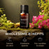 Set Set 2x0.34 oz Rosewood Oil for Skin & Sandalwood Essential Oils for Diffuser - Aromatherapy Grade Essential Oils