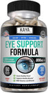 Kaya Naturals Eye Health Supplement - Lutein & Zeaxanthin - 60 Count for Vision Health & Eye Strain Support