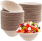 100 Pack Compostable 8oz Paper Bowls, Heavy-Duty Natural Disposable Bowls for Salad, Soup, Pasta & Dessert