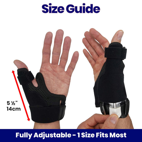 Thumb Brace Thumb Splint CMC, Pain Relief & Support for Thumb Arthritis, Wrist Brace & Trigger Thumb Stabilizer