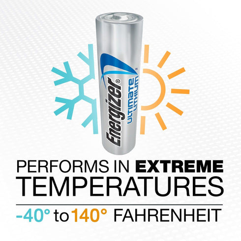 L91BP-8 (8-Pack) Energizer Ultimate Lithium AA Batteries