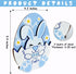 Pack 2 Easter Bunny Gift Holder for Cash, of Wooden Rabbit Currency Display, Spring Basket Stuffers for Teens & Kids