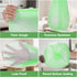 heihaily 3 100 Count Counter Heavy-Duty Green Trash-Bags Gallon - Biodegradable Small Garbage Bags Unscented