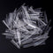 YIMART 500pcs Clear Acrylic Medium Long Stiletto Nail Tips for Easy Coffin Nails, Sharp False Nail Art Tips