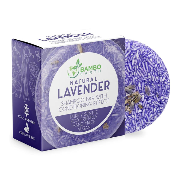 Solid Shampoo Bar and Conditioner Effect Hair Soap – 100% Organic Shampoo Bars with Plant Based Essential Oils