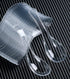 50 PCS Clear Plastic Disposable Spoons, Asian Soup Spoons, Chinese Tasting Spoons, Plastic Cutlery with Round Bottom
