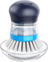 MR.SIGA Soap Dispensing Palm Brush Storage Set, Kitchen Brush with Holder for
