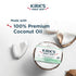 Kirk's Natural Original Coco Castile Soap with Aloe Vera, Pack of 3
