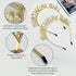 Celebratory Birthday Girl Tiara Headband for Ladies, Women, Girls, Moms, Daughters, and Female Friends