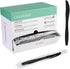 Plastic Knives Disposable, Individually Packaged Black 7-Inch Commercial Knives, 100 PCS