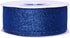 Blue Glitter Wired Ribbon for Christmas Tree Wreath Decoration Home Décor Gift Wrapping Crafts Sewing, 1 1/2 Inch 10 Yard by Ribest