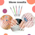 5 Pcs Nail Art Sculpture Pen, Dual Tipped Silicone Nail Tools for Nail Art Design and Drawing