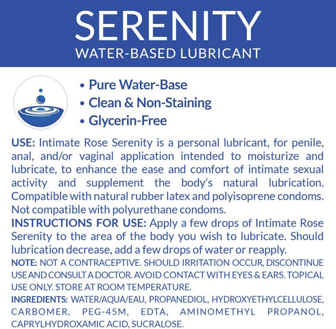 Pack 20 Water-Based Lubricant Travel Single-Use Sachets, Long-Lasting Personal Lube for Men Women Couples