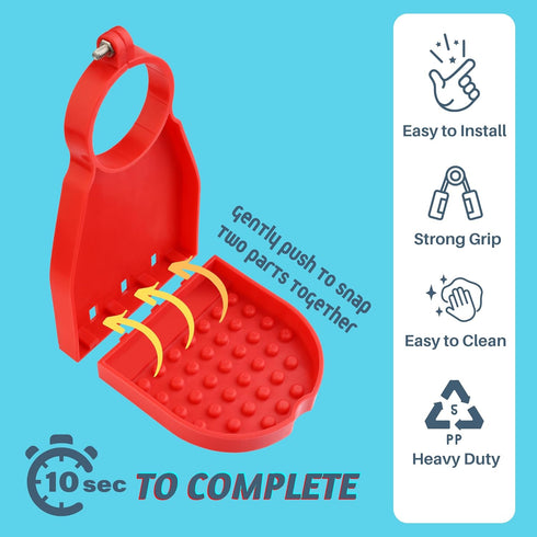 Spills2 Pack, Besuerte Laundry Soap Holder - Detergent Holder for Laundry Room, Laundry Detergent Organizer Gadgets