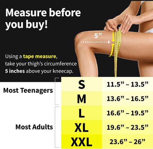 POWERLIX Compression Knee Sleeve for Women & Men, Medical Knee Brace for Arthritis & Knee Pain Relief, meniscus tear