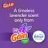 Glad Trash Bags - OdorShield Tall Kitchen Drawstring Garbage Bags, Lavender, 13 Gal, 110 Ct