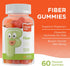 Zahler - Fiber Gummies for Adults & Kids (60 Count) Certified Kosher Adult & Kids Fiber Gummy Chews for Digestion Support, Healthy Regularity & Overall Health - Chewable Children's Fiber Supplements
