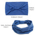 Tobeffect Headbands for Women, African Boho Wide Hairband Knotted Head Wraps, Hair Accessories
