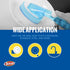 Dishwand Refills Soap Control Handle, 6 Heavy Duty Sponge Heads, Non Scratch Scrubbers Replacement for Dishwashing