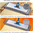 Microfiber Dust Mop for Hardwood Floors - MANGOTIME Dry Floor Mop for Floor Cleaning Hardwood Wood Tile Vinyl Laminate, Wet Flat Mop with 4 Washable Reusable Microfiber Pads and Aluminum Mop Head