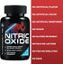 Extra Strength Nitric Oxide Supplement 3X L Arginine, Citrulline Malate, AAKG, Beta Alanine - 120 Capsules