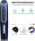 ONEDONE Nose Hair Trimmer, 3 in 1 USB Rechargeable Ear Nose Hair Trimmer for Men