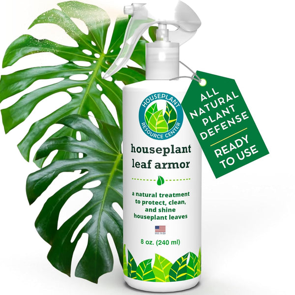 Leaf Armor Spray for Houseplants, Protects Against Fungal Spots, Gentle Natural Formula, 8 oz Made in USA
