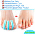 Povihome 10 Pack Foam Toe Spacers, 3-Layer Toe Separators, Large Size for Crooked, Overlapping Toe Relief