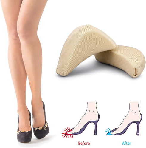Sibba 8 Pieces Toe Filler Inserts, Unisex Breathable Soft Big Toe Plug for High Heel Foot Pain Relief for Women