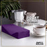 Party Solids 8" 4" 40 2 Purple Dinner Napkins Disposable x Folded - Pcs Ply Purple Napkins Disposable Paper Guest