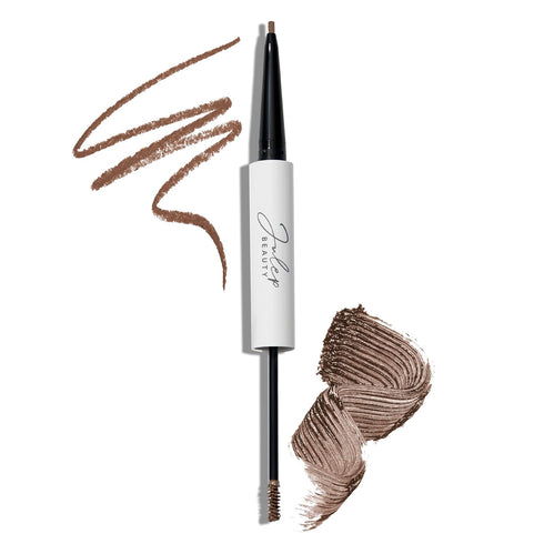 Julep Brow 101 Sculpting Pencil & Tinted Brow Gel Set, Dual-Ended Eyebrow Tool for Perfectly Defined Medium Brown Brows